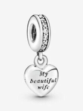 Pandora My Beautiful Wife Dangle Charm